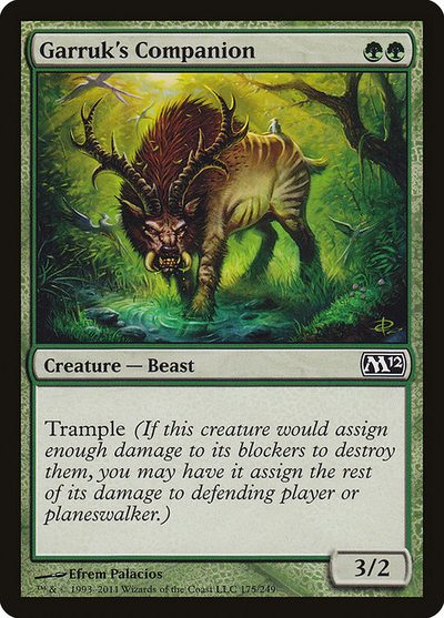 Garruk's Companion - Magic 2012