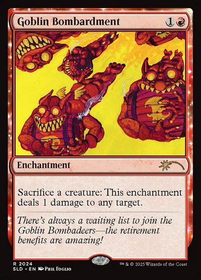 Goblin Bombardment - Secret Lair Drop