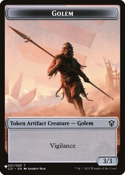 Golem - The List