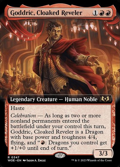 Goddric, Cloaked Reveler - Wilds of Eldraine