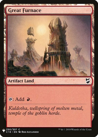 Great Furnace - The List