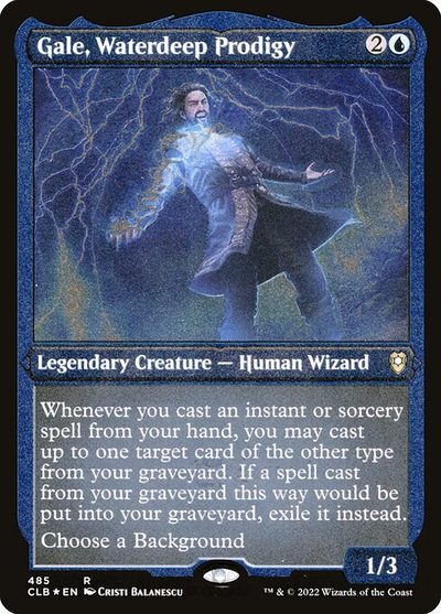 Gale, Waterdeep Prodigy - Commander Legends: Battle for Baldur's Gate