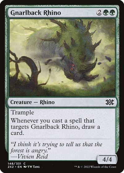 Gnarlback Rhino - Double Masters 2022