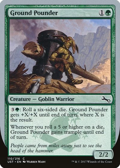 Ground Pounder - Unstable