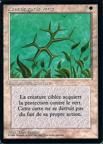 Green Ward - Foreign Black Border