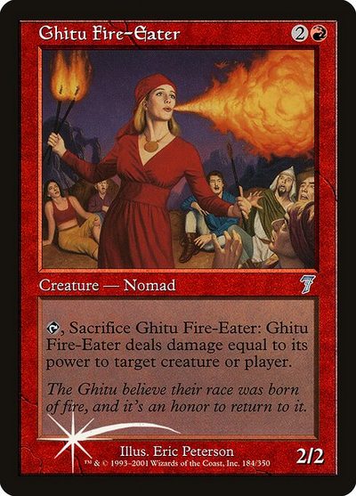 Ghitu Fire-Eater - Seventh Edition