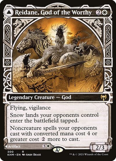 Reidane, God of the Worthy // Valkmira, Protector's Shield - Kaldheim