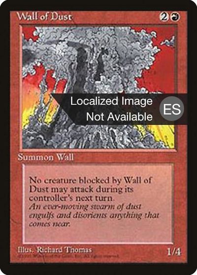Wall of Dust - Fourth Edition Foreign Black Border