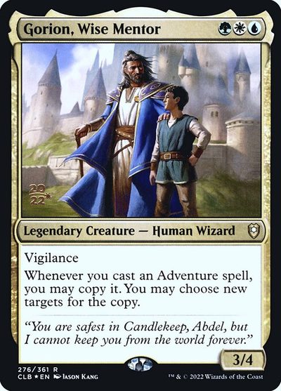 Gorion, Wise Mentor - Battle for Baldur's Gate Promos