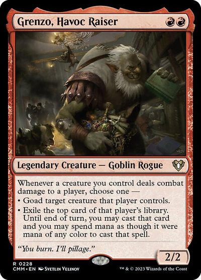 Grenzo, Havoc Raiser - Commander Masters