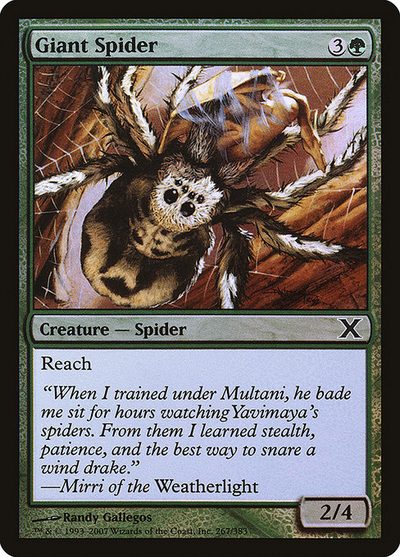 Giant Spider - Tenth Edition