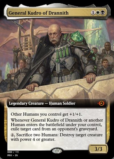 General Kudro of Drannith - Magic Online Promos