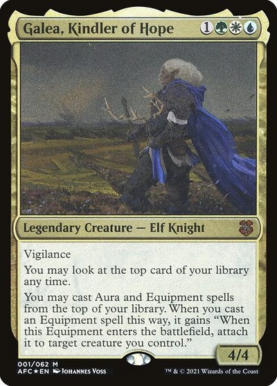 Galea, Kindler of Hope - Forgotten Realms Commander Display Commanders