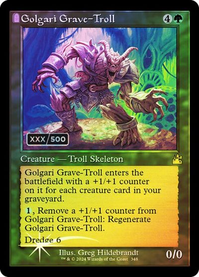 Golgari Grave-Troll - Ravnica Remastered