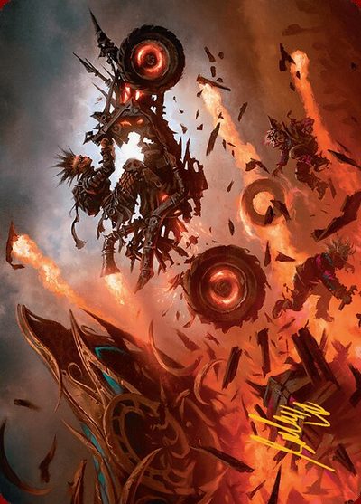 Gastal Blockbuster // Gastal Blockbuster - Aetherdrift Art Series