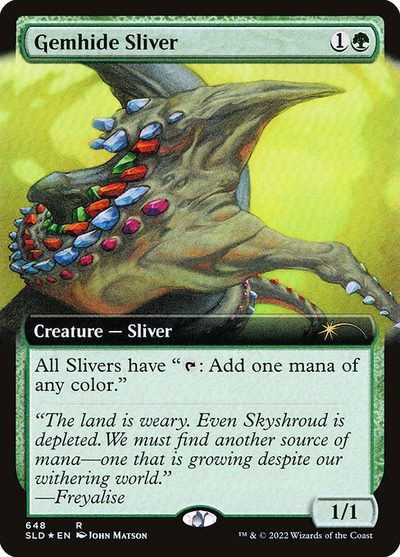 Gemhide Sliver - Secret Lair Drop
