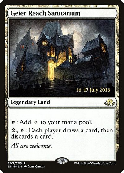 Geier Reach Sanitarium - Eldritch Moon Promos