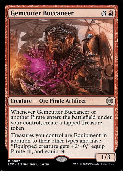 Gemcutter Buccaneer - The Lost Caverns of Ixalan Commander