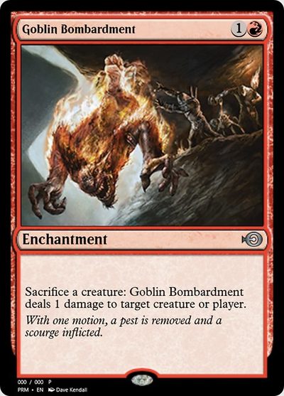 Goblin Bombardment - Magic Online Promos