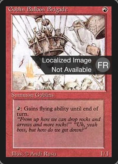Goblin Balloon Brigade - Foreign Black Border