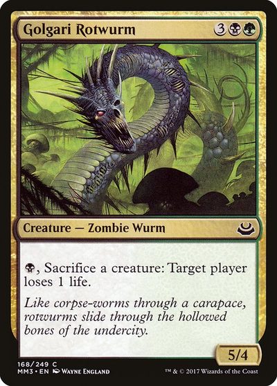 Golgari Rotwurm - Modern Masters 2017