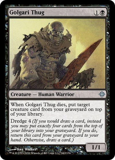 Golgari Thug - Magic Online Theme Decks