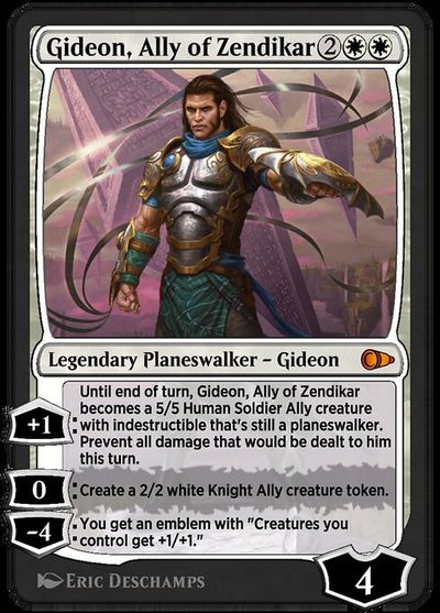Gideon, Ally of Zendikar - Pioneer Masters