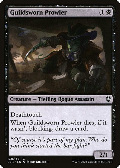 Guildsworn Prowler - Commander Legends: Battle for Baldur's Gate