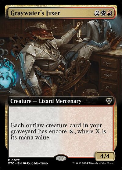 Graywater's Fixer - Outlaws of Thunder Junction Commander