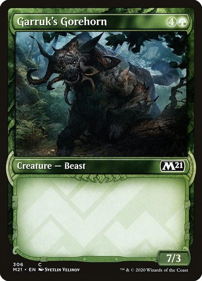 Garruk's Gorehorn - Core Set 2021