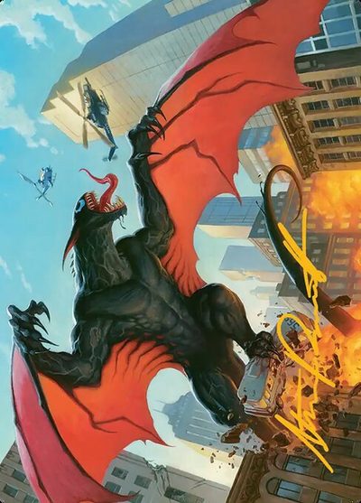 Grendel, Spawn of Knull // Grendel, Spawn of Knull - Marvel's Spider-Man Art Series