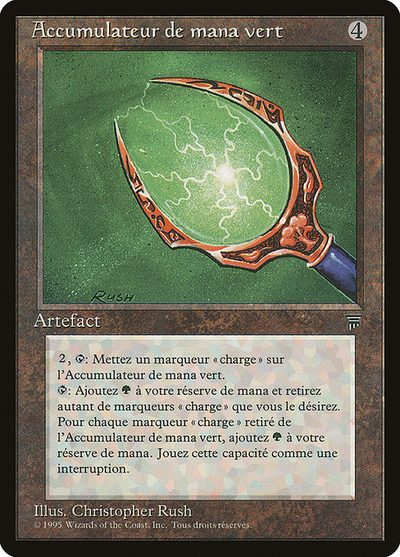 Green Mana Battery - Renaissance