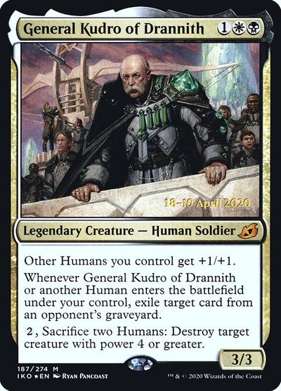 General Kudro of Drannith - Ikoria: Lair of Behemoths Promos