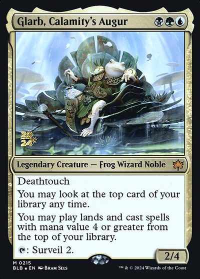 Glarb, Calamity's Augur - Bloomburrow Promos