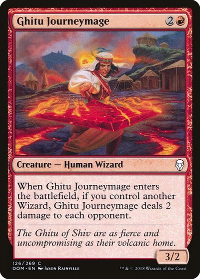 Ghitu Journeymage - Dominaria
