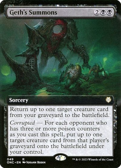 Geth's Summons - Phyrexia: All Will Be One Commander