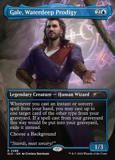 Gale, Waterdeep Prodigy - Secret Lair Drop