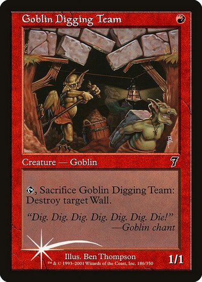 Goblin Digging Team - Seventh Edition