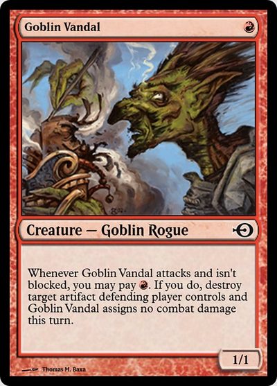 Goblin Vandal - Magic Online Promos