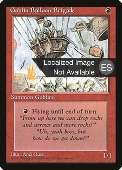 Goblin Balloon Brigade - Fourth Edition Foreign Black Border