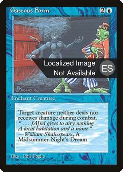 Gaseous Form - Fourth Edition Foreign Black Border