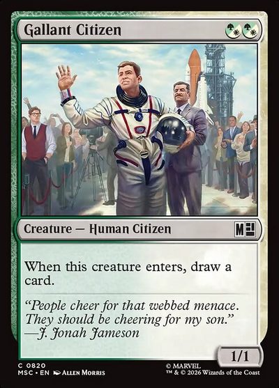 Gallant Citizen - Marvel Super Heroes Commander