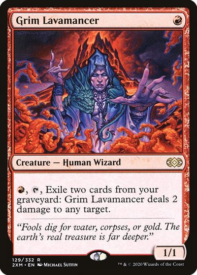 Grim Lavamancer - Double Masters