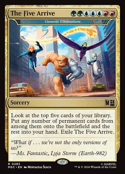 Genesis Ultimatum - Marvel Super Heroes Commander