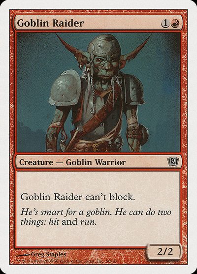 Goblin Raider - Ninth Edition