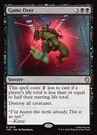 Game Over - Teenage Mutant Ninja Turtles Eternal
