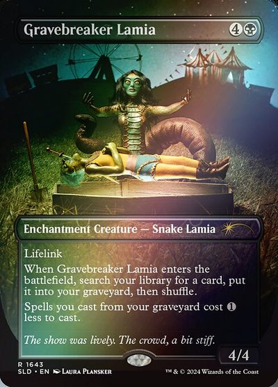 Gravebreaker Lamia - Secret Lair Drop