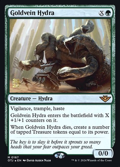 Goldvein Hydra - Outlaws of Thunder Junction Promos
