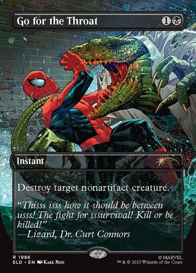 Go for the Throat - Secret Lair Drop