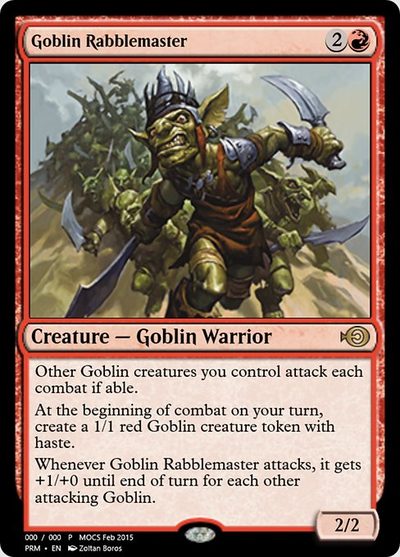 Goblin Rabblemaster - Magic Online Promos